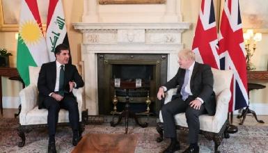 Нечирван Барзани и Борис Джонсон обсудили двусторонние связи и усиление угрозы терроризма