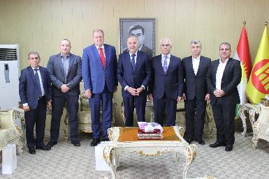 Генеральный консул России посетил офис ДПК в Эрбиле