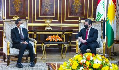Премьер-министр Курдистана и посол Индии обсудили укрепление двусторонних связей