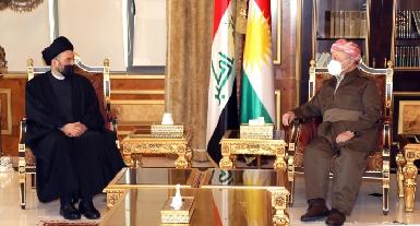 Хаким просит Барзани помочь сблизить иракские фракции