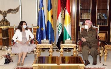 Министр иностранных дел Швеции поблагодарила Курдистан за расширение прав и возможностей женщин