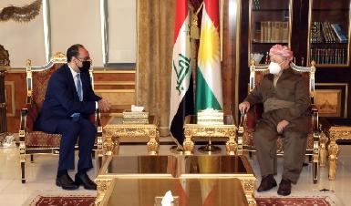 Барзани и посланник Иордании обсудили развитие двусторонних связей