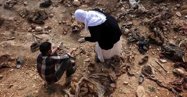 В Синджаре найдены останки 10 езидов, убитых ИГ