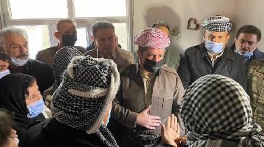 Масрур Барзани посетил семью трех братьев, погибших в результате последней атаки ИГ