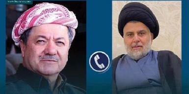 Барзани и Садр провели телефонные переговоры