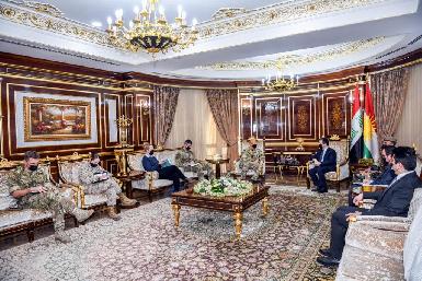 Премьер-министр Курдистана и заместитель командующего Коалицией обсудили реформы пешмерга