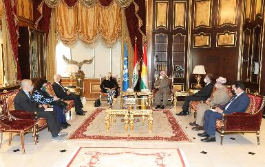 Барзани и спецпредставитель ООН обсудили политический кризис в Ираке