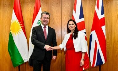 Премьер-министр Барзани и высшие чиновники Великобритании обсудили решение проблем Курдистана