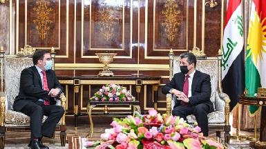 Премьер-министр Курдистана и посол Великобритании обсудили сотрудничество в области образования, здравоохранения и обороны