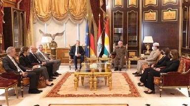 Президент ДПК и посол Германии обсудили отношения между Эрбилем и Багдадом