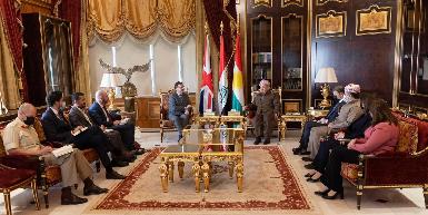 Президент ДПК и посол Великобритании обсудили политические события в Багдаде