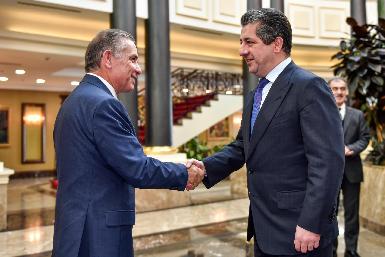 Премьер-министр Барзани и новый посол Греции обсудили укрепление связей 