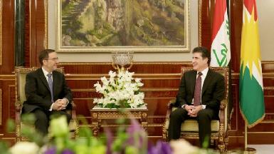 Президент Курдистана принял посла Великобритании