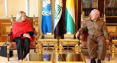 Масуд Барзани и глава МООНСИ обсудили ситуацию в Синджаре