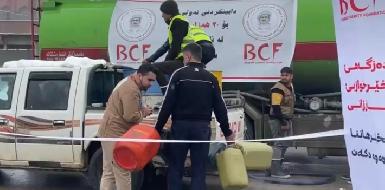 "Благотворительный фонд Барзани" привез печное топливо в Соран