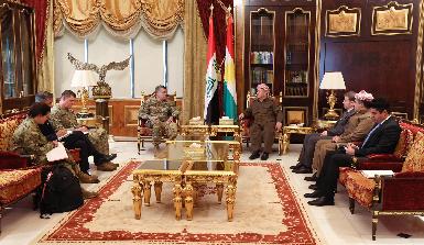 Масуд Барзани и командующий Коалиции обсудили антитеррористические операции