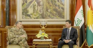 Президент Курдистана и командующий Коалиции обсудили укрепление отношений