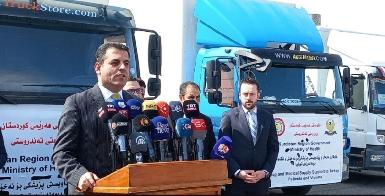 Курдистан отправил в Турцию новую партию гуманитарной помощи