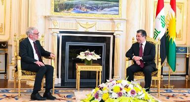 Премьер-министр Барзани принял делегацию Германии