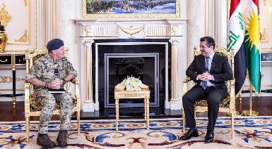 Масрур Барзани принял военную делегацию Великобритании