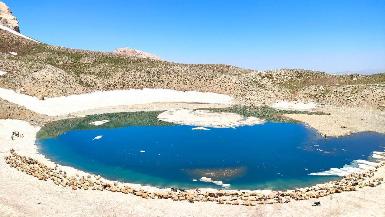 Озеро Бекодиан - самое высокое в Курдистане и Ираке