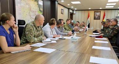 Министерство пешмерга и представители Коалиции обсудили объединение курдских сил