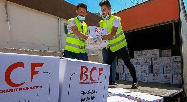 "Благотворительный фонд Барзани" раздает воду жителям Киркука 