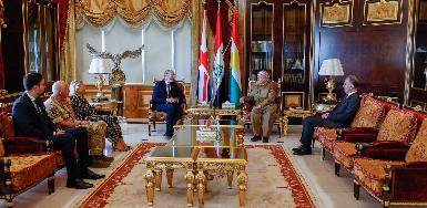 Президент ДПК и посол Великобритании обсудили связи между Эрбилем и Багдадом