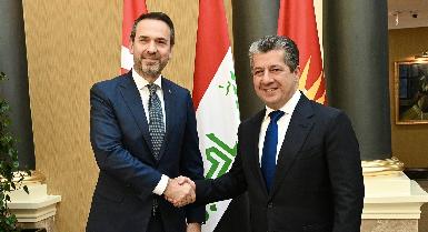 Масрур Барзани принял министра энергетики Турции 