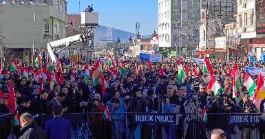 В Дохуке протесты против нападения Ирана на Эрбиль