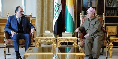 Барзани и глава турецкой разведки обсудили региональную стабильность