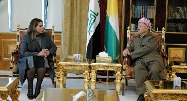 Масуд Барзани и глава Коллегии адвокатов Ирака обсудили  вопросы верховенства закона