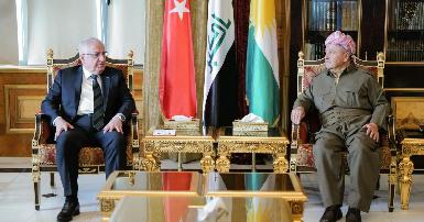 Масуд Барзани принял турецкого министра