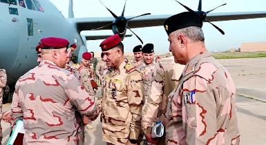 Высокопоставленная иракская военная делегация провела проверку безопасности Киркука