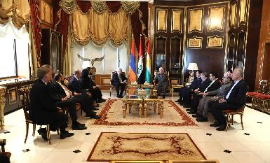 Масуд Барзани и президент Армении обсудили двусторонние отношения