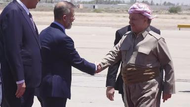 Масуд Барзани прибыл в Багдад
