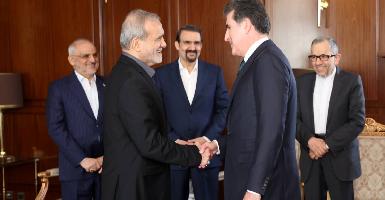 Президент Курдистана встретился с президентом Ирана