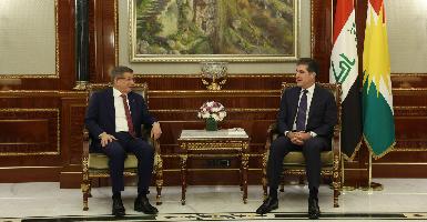 Президент Барзани принял бывшего премьер-министра Турции