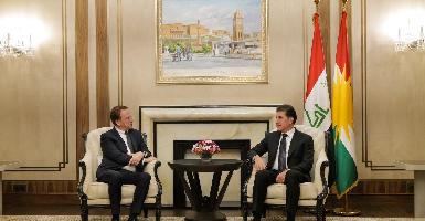 Президент Курдистана принял посла Франции