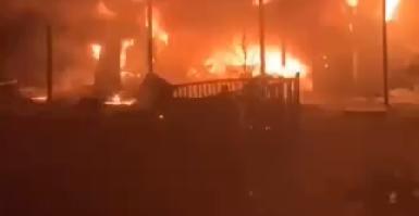 Дрон разбился в Захо, жертв нет
