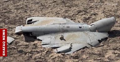 Дрон-смертник разбился на открытой местности в Курдистане