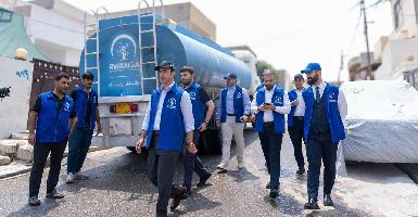 Фонд "Rwanga" раздал 22 млн литров воды в Эрбиле