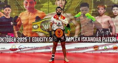 Чемпион Курдистана Хакар Гарди завоевал титул чемпиона мира по кикбоксингу в Малайзии