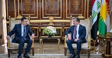 Премьер-министр Барзани обещает поддержку в укреплении связей с Иорданией