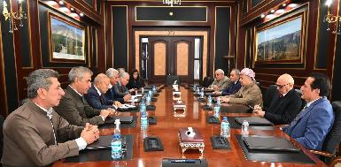 Лидер Барзани принял представителей ДПК Сирии