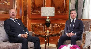 Президент Барзани поздравил Бархама Салиха с назначением в УВКБ ООН