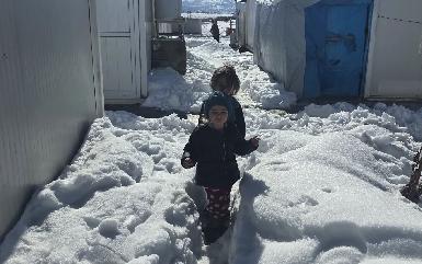 Снегопады в Курдистане радуют туристов и огорчают беженцев