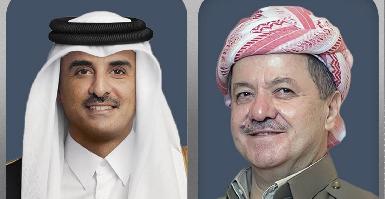 Барзани и эмир Катара обсудили ситуацию в Сирии