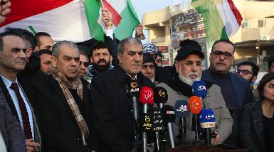 В Багдаде прошел митинг курдов-файли в знак солидарности с Сирийским Курдистаном