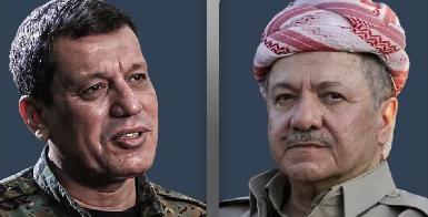 Лидер ДПК и командующий СДС обсудили этапы реализации соглашения с Дамаском